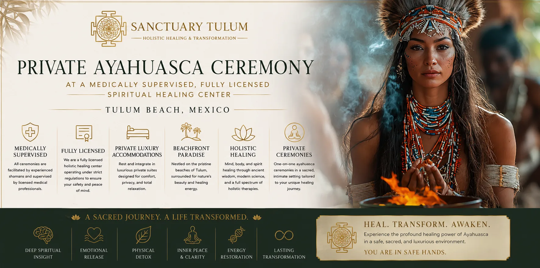 Ayahuasca Ceremony Space — Sanctuary Tulum Private ayahuasca ceremony sanctuary tulum