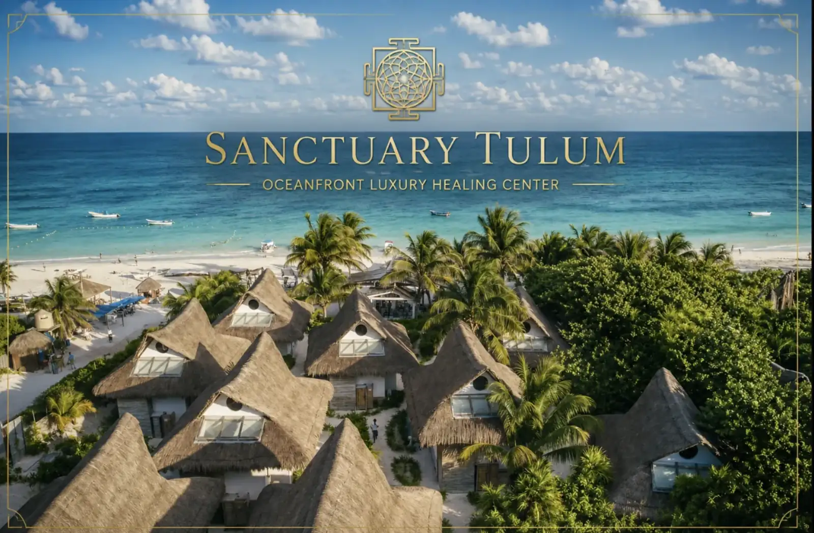 Oceanfront luxury healing center at Sanctuary Tulum