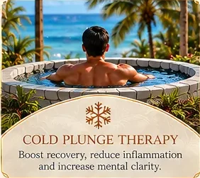 Cold Plunge Therapy at Sanctuary Tulum luxury holistic retreat