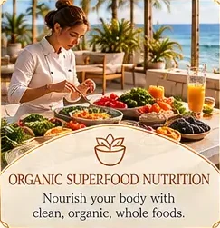Organic Superfood Nutrition at Sanctuary Tulum luxury holistic retreat